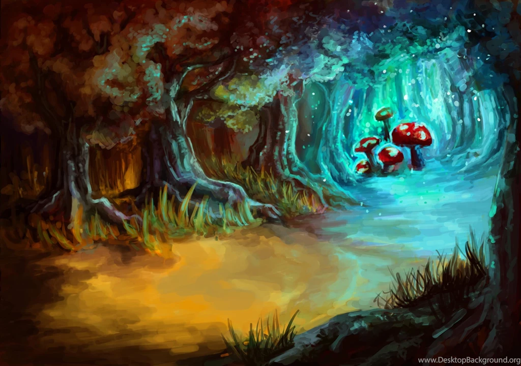Trippy Mushroom Backgrounds Wallpapers Zone