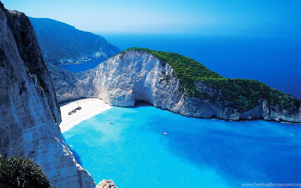 Resort Greece Desktop Wallpapers 10 1680x1050 Travel Wallpapers ...