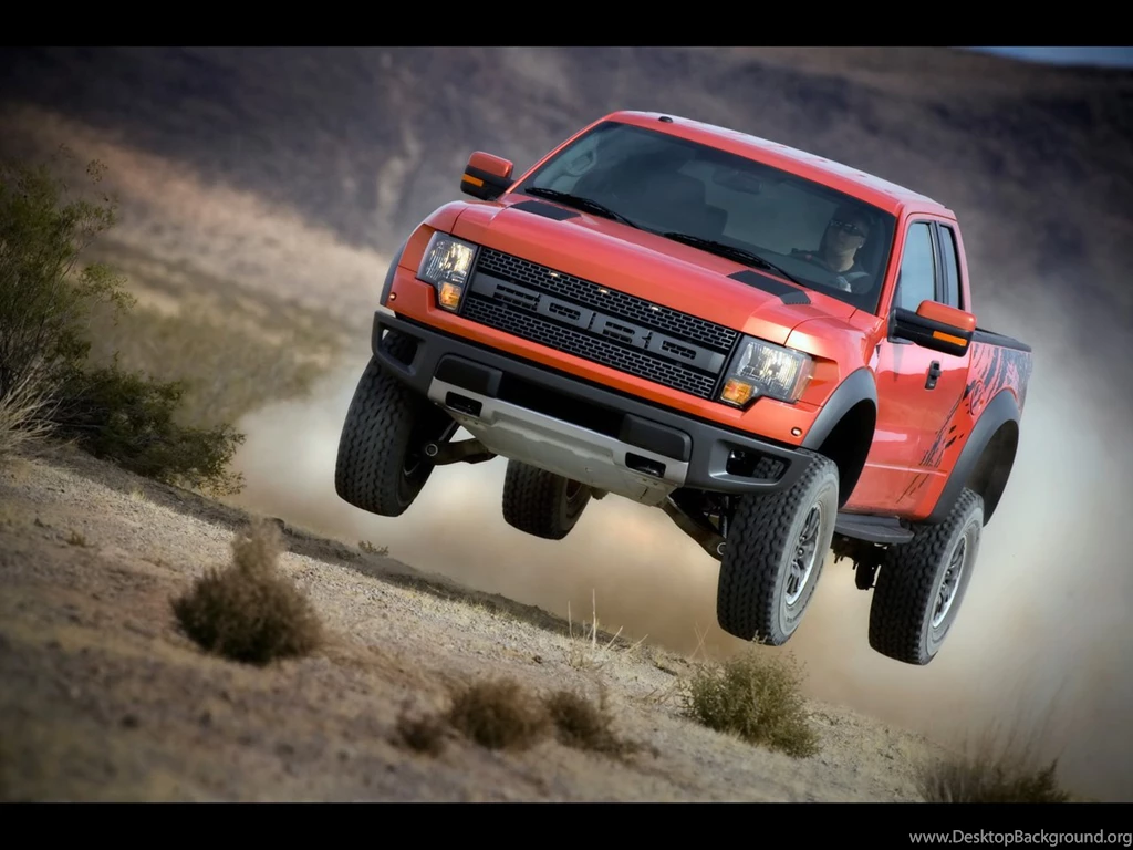 2010 Ford F 150 SVT Raptor Jumping 3 1280x960 Wallpapers