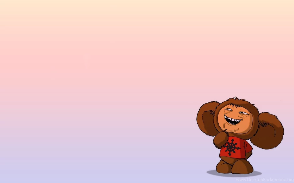 Minimalism Trollfeys Cheburashka Trollface Peck Wallpapers ...