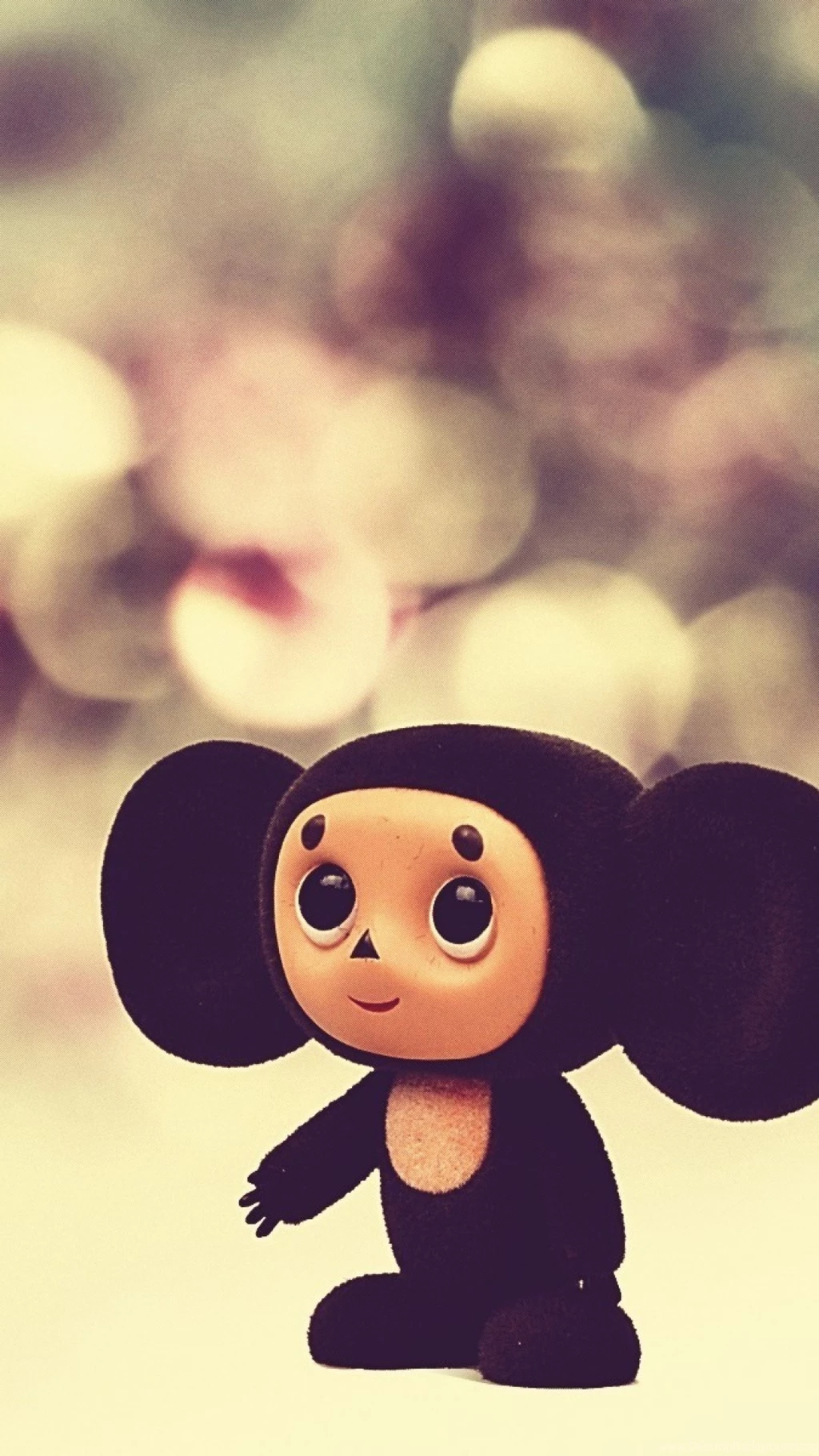 Download Wallpapers 1080x1920 Cheburashka, Glare, Toy, Small Sony ...