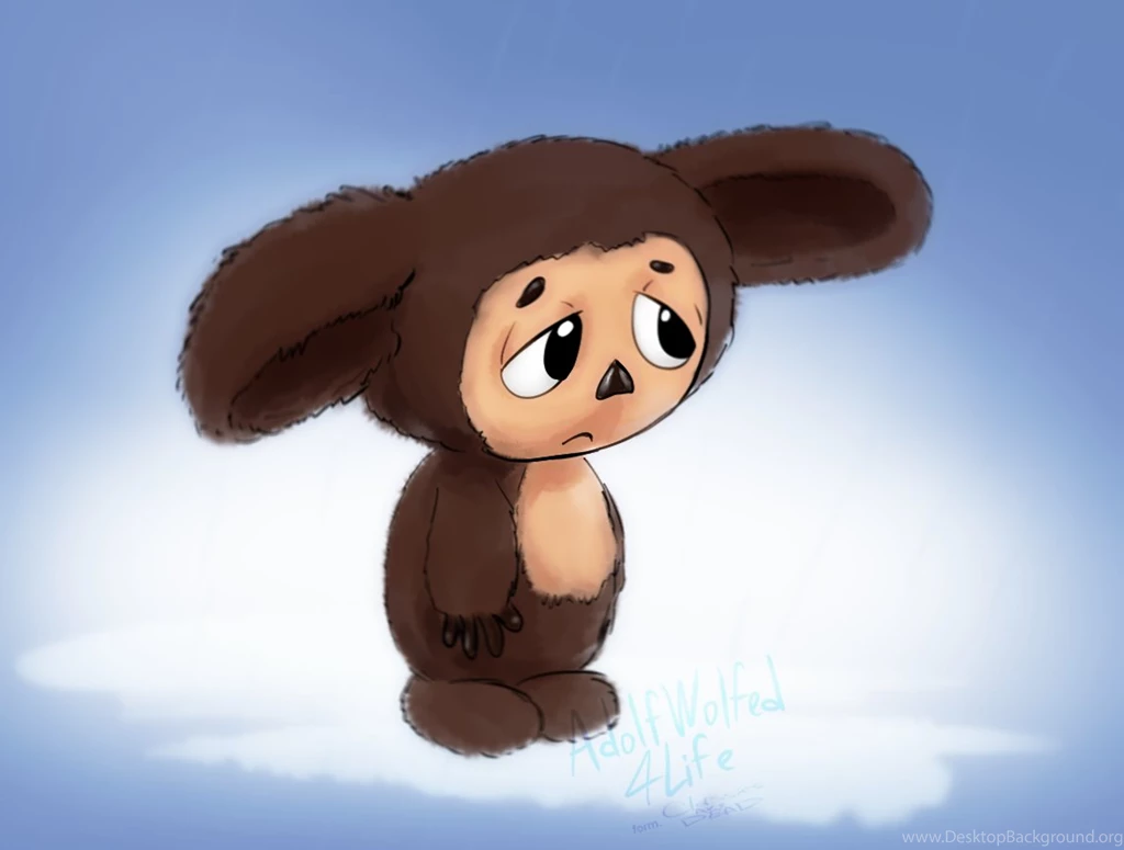 Cheburashka And Mickey Mouse By Nogicu On DeviantArt