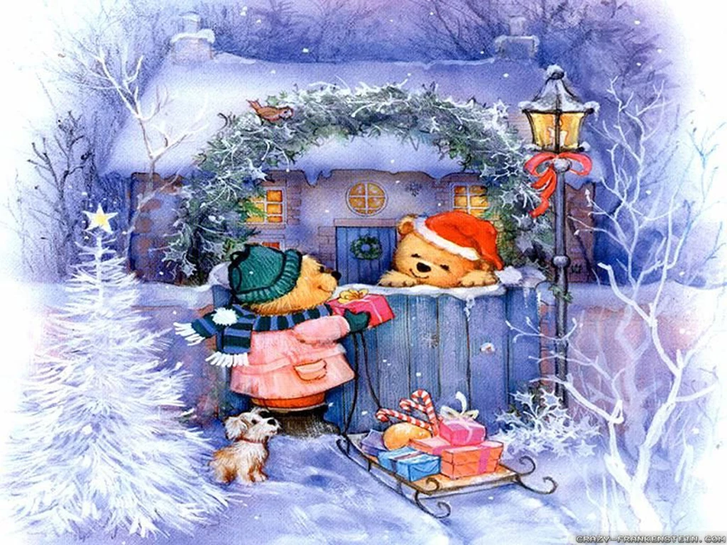 Winter Christmas Wallpapers Crazy Frankenstein