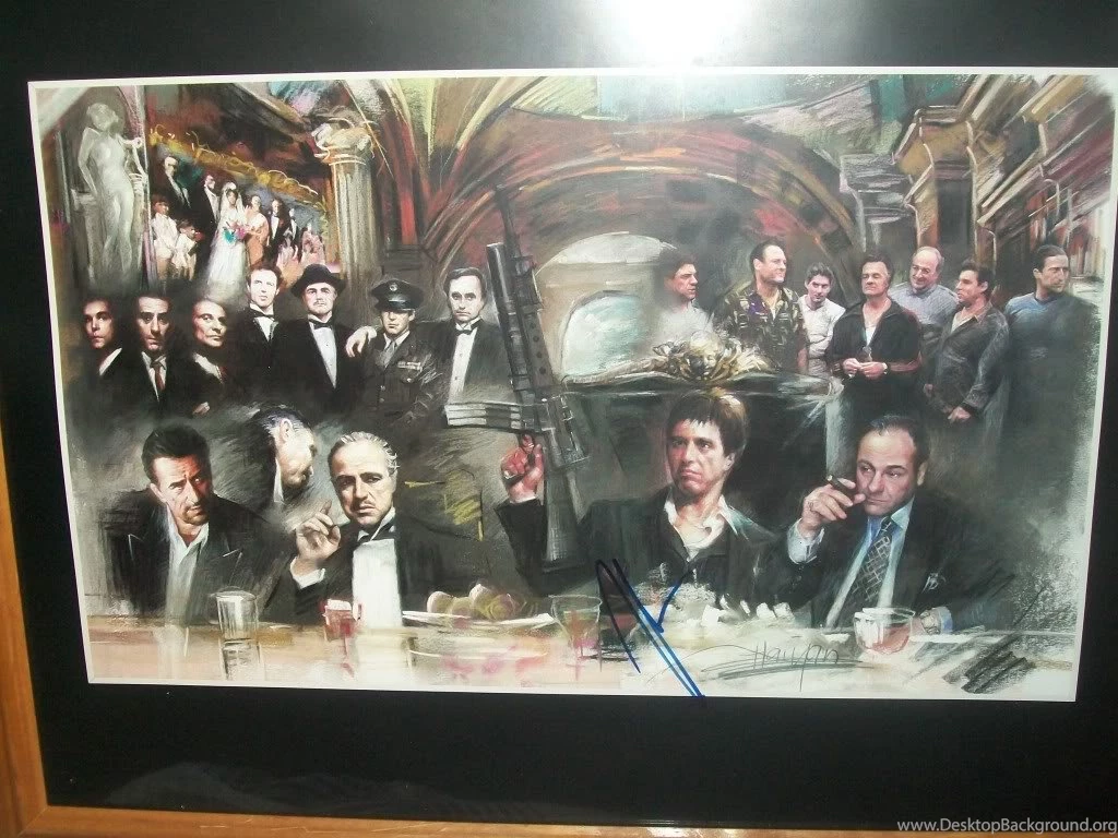 James Gandolfini (Tony Soprano) Autographed Photo Collage (2 ...