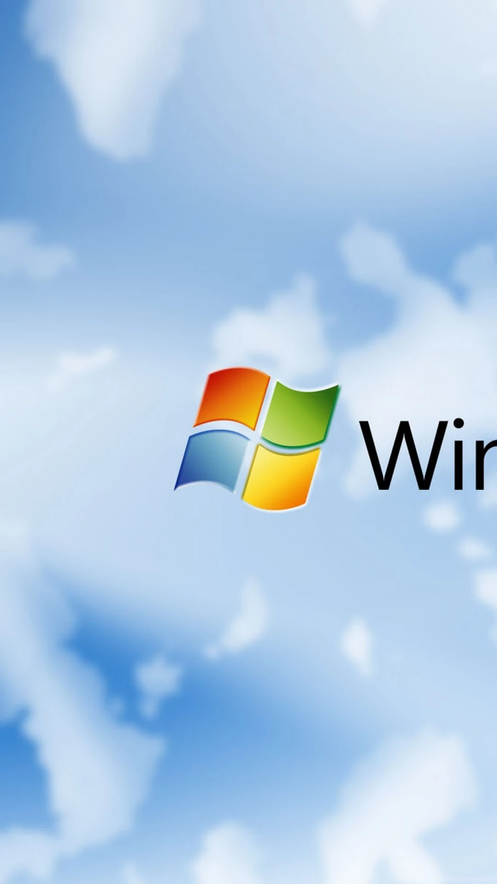 Download Wallpapers 1080x1920 White, Sky, Windows 7, Backgrounds ...