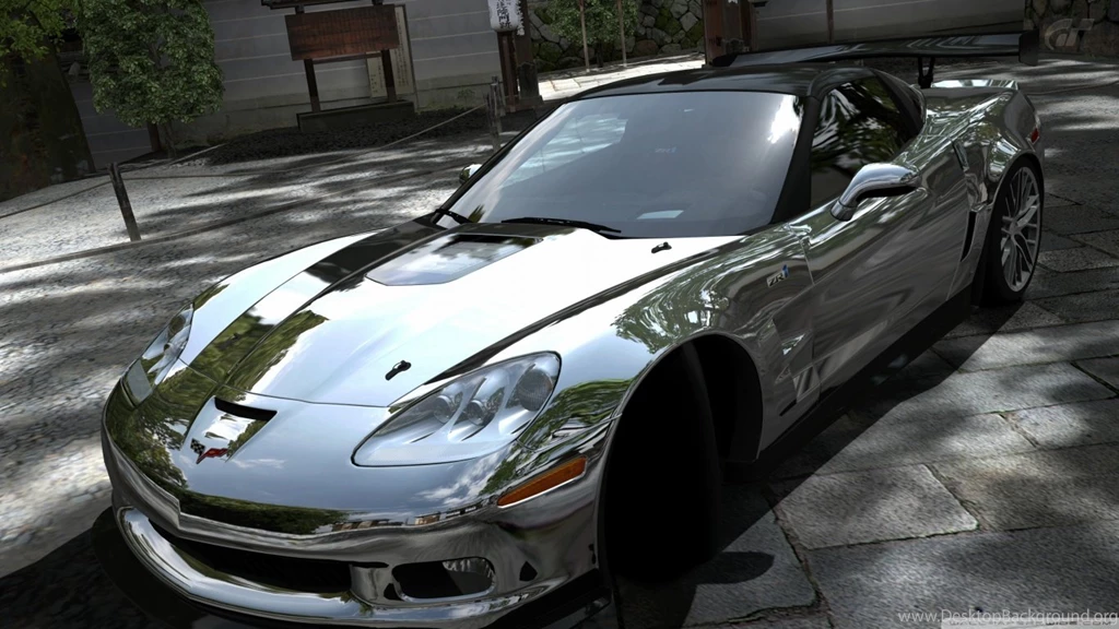 Corvette ZR1 Chrome HD Desktop Wallpapers : Widescreen : High ...