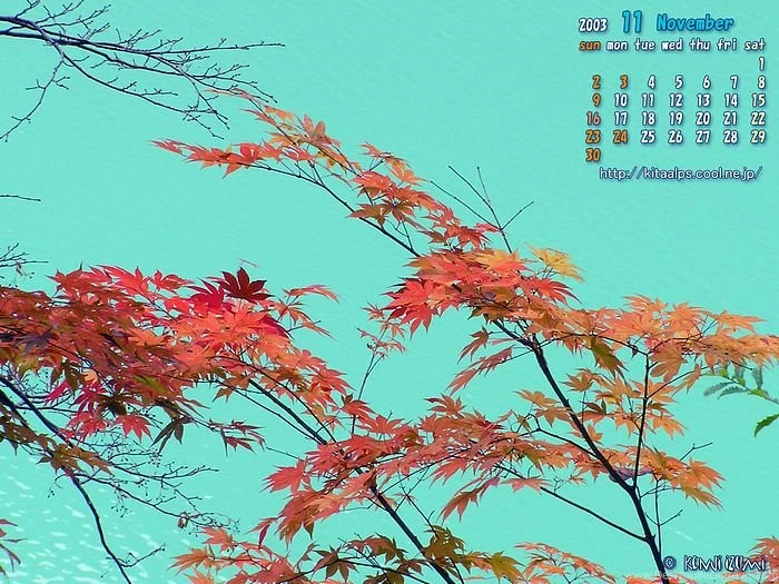 2003 November Desktop Calendar November Calendar Wallpaper8 ...
