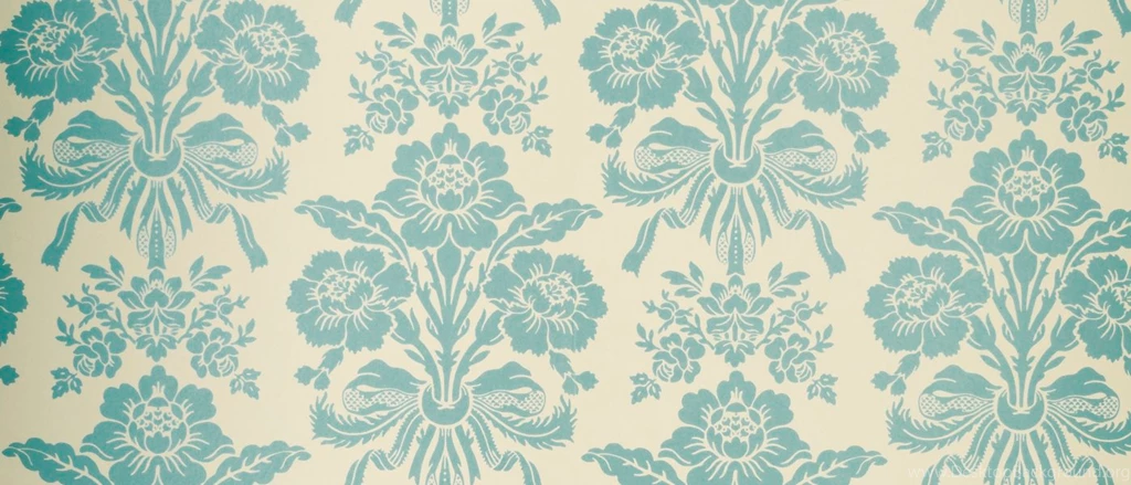 Tatton Teal Damask Wallpapers At Laura Ashley