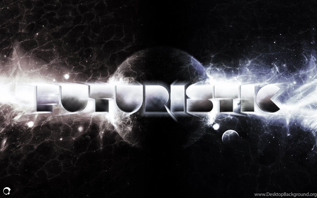 Futuristic Text Effect Wallpapers Photoshop Tutorial