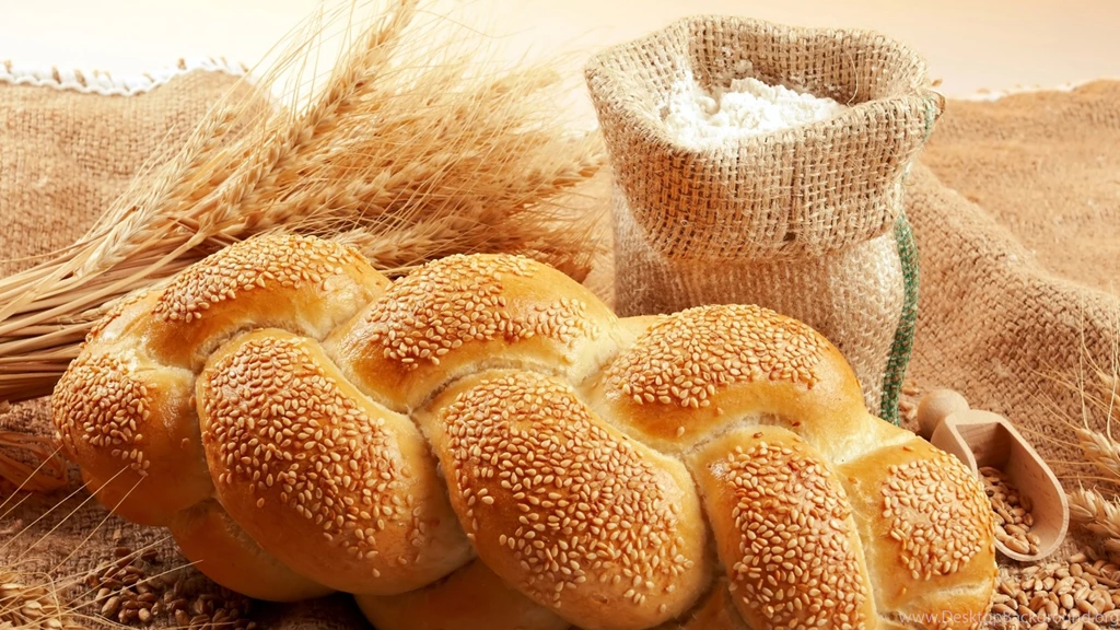 Download Wallpapers 2560x1440 Bread, Sesame, Bag, Flour, Grain ...