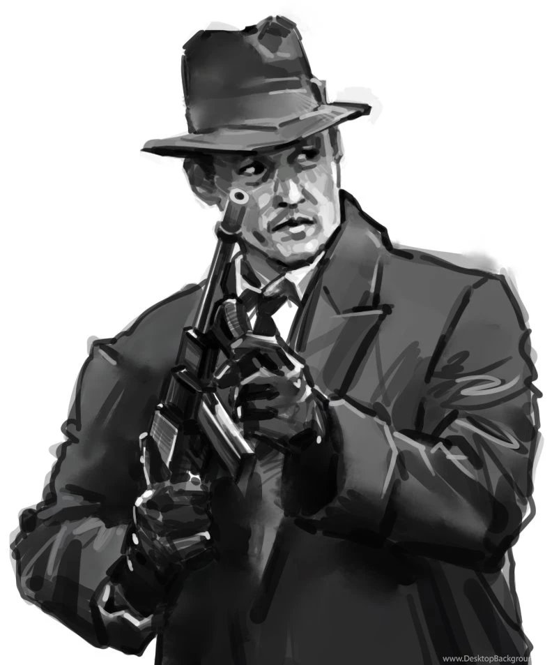 Public Enemies Sketch By Bowkl On DeviantArt
