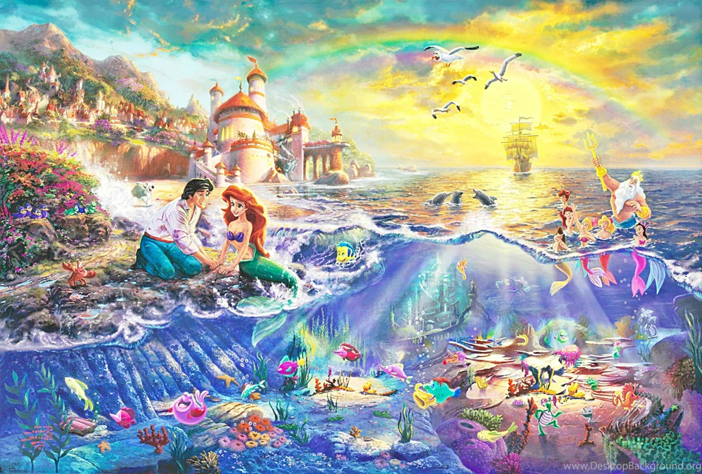 LITTLE MERMAID Disney Fantasy Animation Cartoon Adventure Family ...