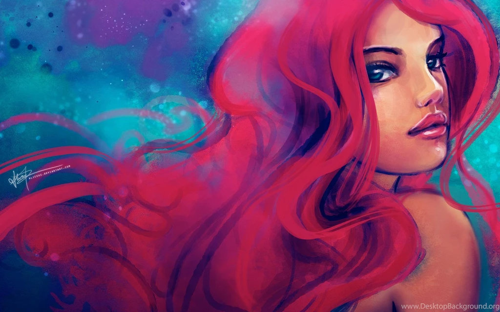 Disney Company Blue Eyes Redheads The Little Mermaid