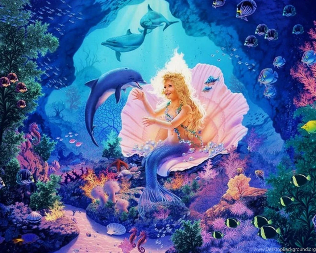1280x1024 Little Mermaid Princess Desktop PC And Mac Wallpapers