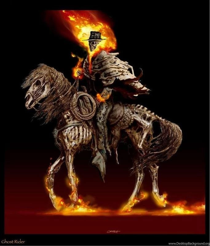 Image Ghost rider fire horse.jpg Red Dead Wiki Wikia
