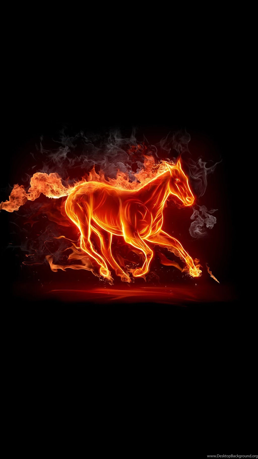 Fire Horse iPhone 7 Wallpapers