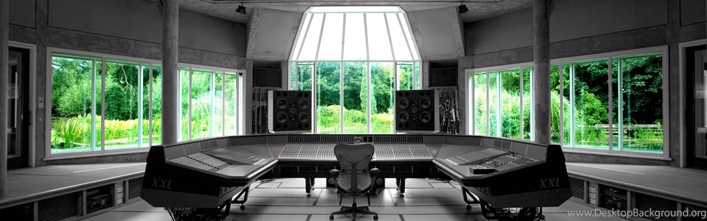 Download Wallpapers 3840x1200 Column, Regulators, Studio Mixer ...