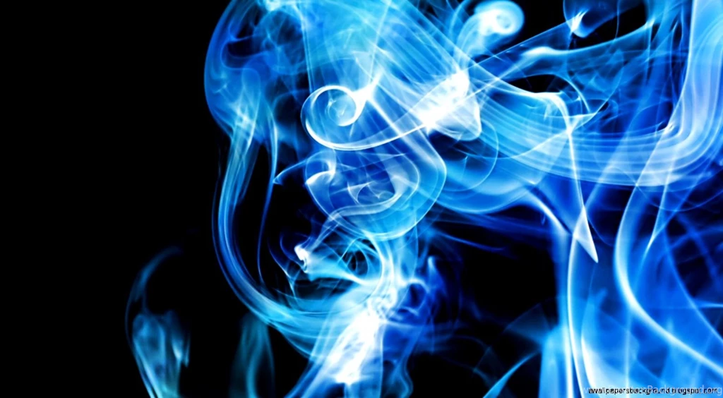 Blue Smoke Abstract Wallpapers