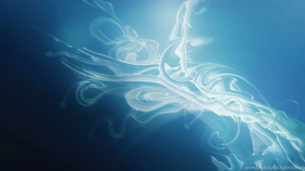 Abstract Blue Smoke Wallpapers (