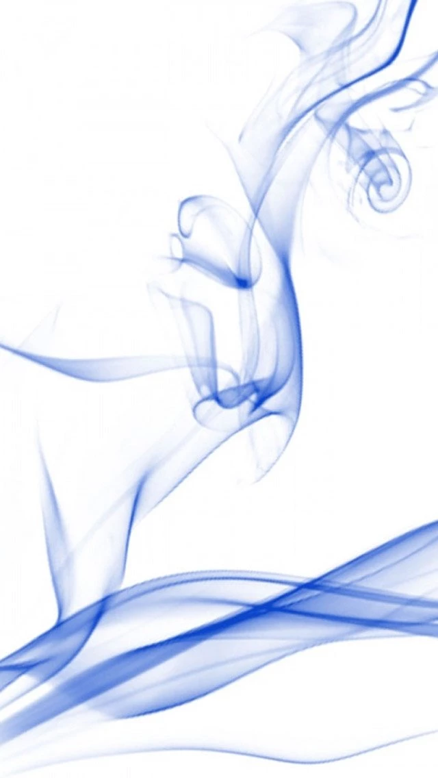 iPhone 5 Wallpapers HD Non mainstream Creative Blue Smoke ...