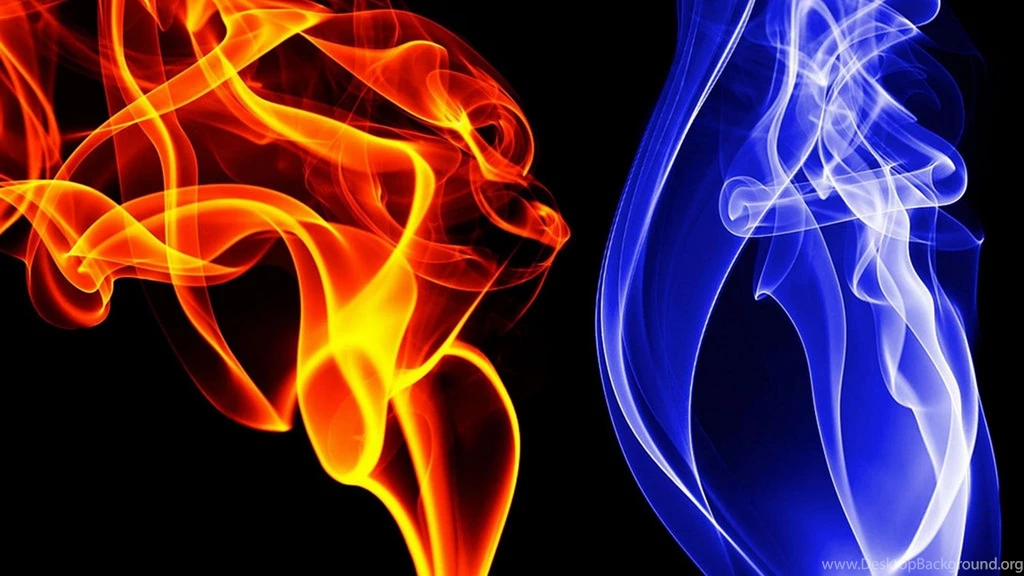 Blue Red Smoke Wallpapers