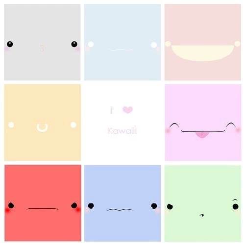 Cute Square Faces   Image