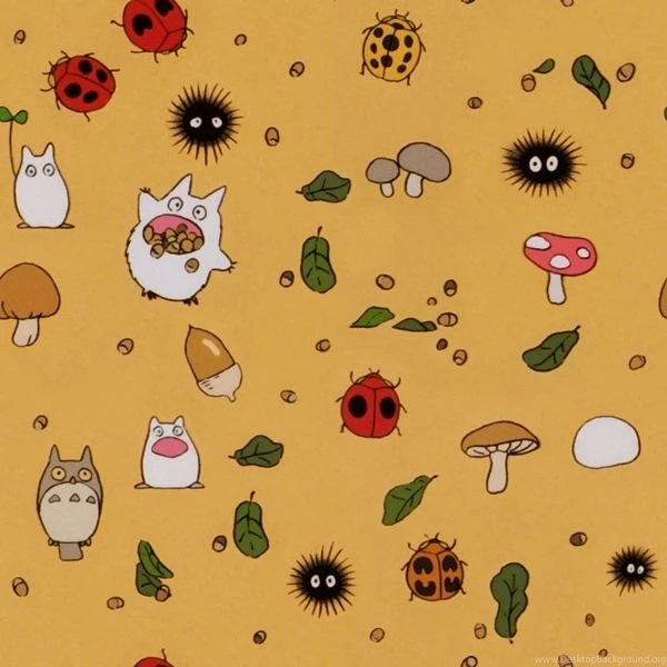 In My Ongoing Tiled Backgrounds Adventures, Ive Made A Totoro ...