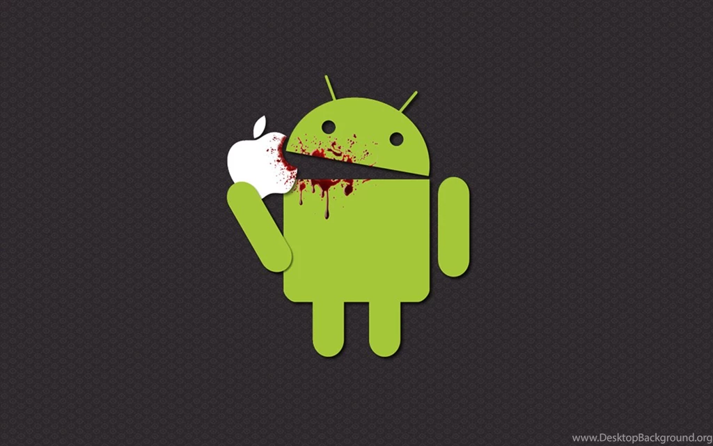 Wallpapers Android Robot The Apple Killer Hd Mega 1280x800 ...