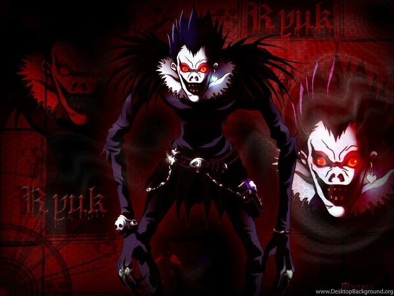 Death Note Ryuk 1024x768 Wallpapers – Anime Death Note HD Desktop ...