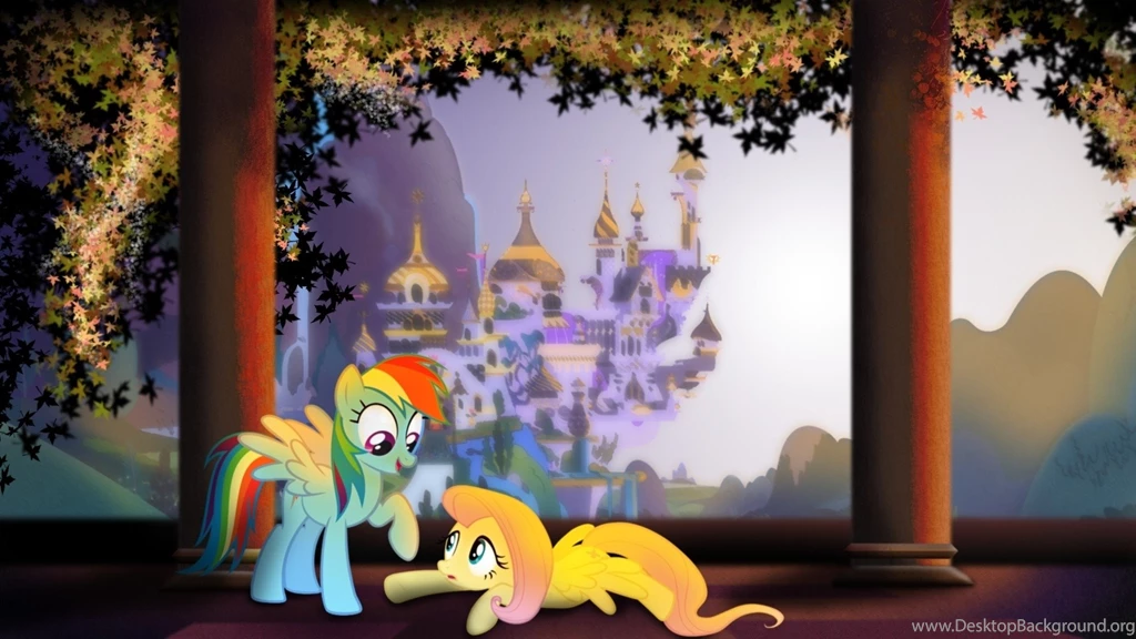 Fluttershy Ponies Rainbow Dash My Little Pony Friendship Is Magic ...