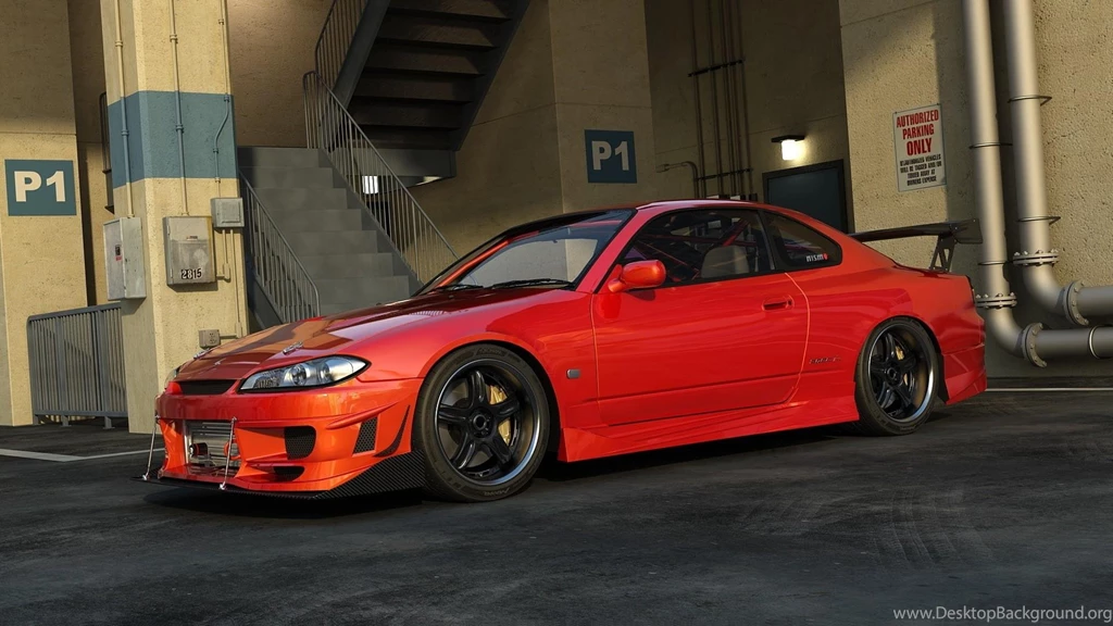 Cars Nissan Digital Art Silvia S14 Automobiles Wallpapers