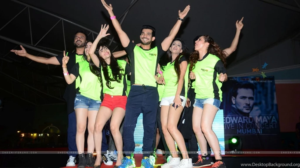 Arjun Bijlani : Promotions Of Team Mumbai Tigers At Edward Maya ...