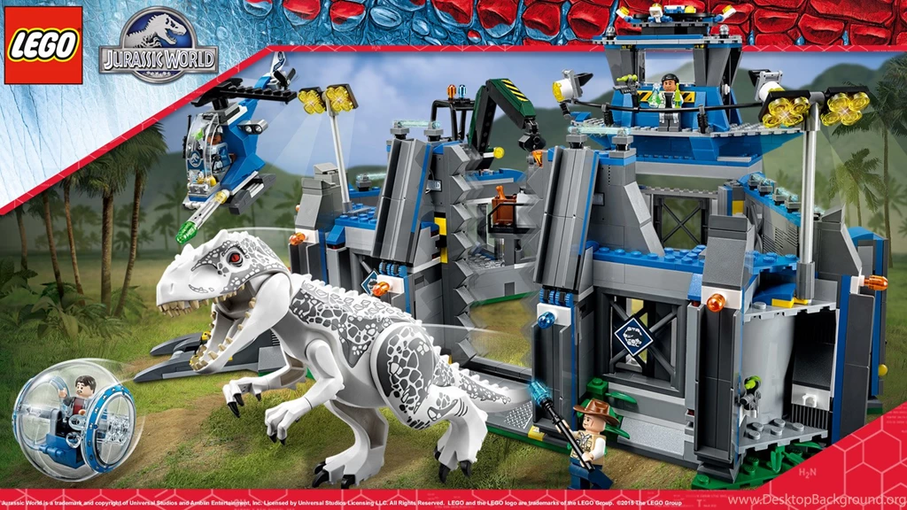 Indominus Rex™ Breakout Wallpapers Activities Jurassic World ...