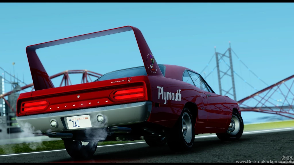 Plymouth Roadrunner Superbird RM23 1970 IVF For GTA San Andreas