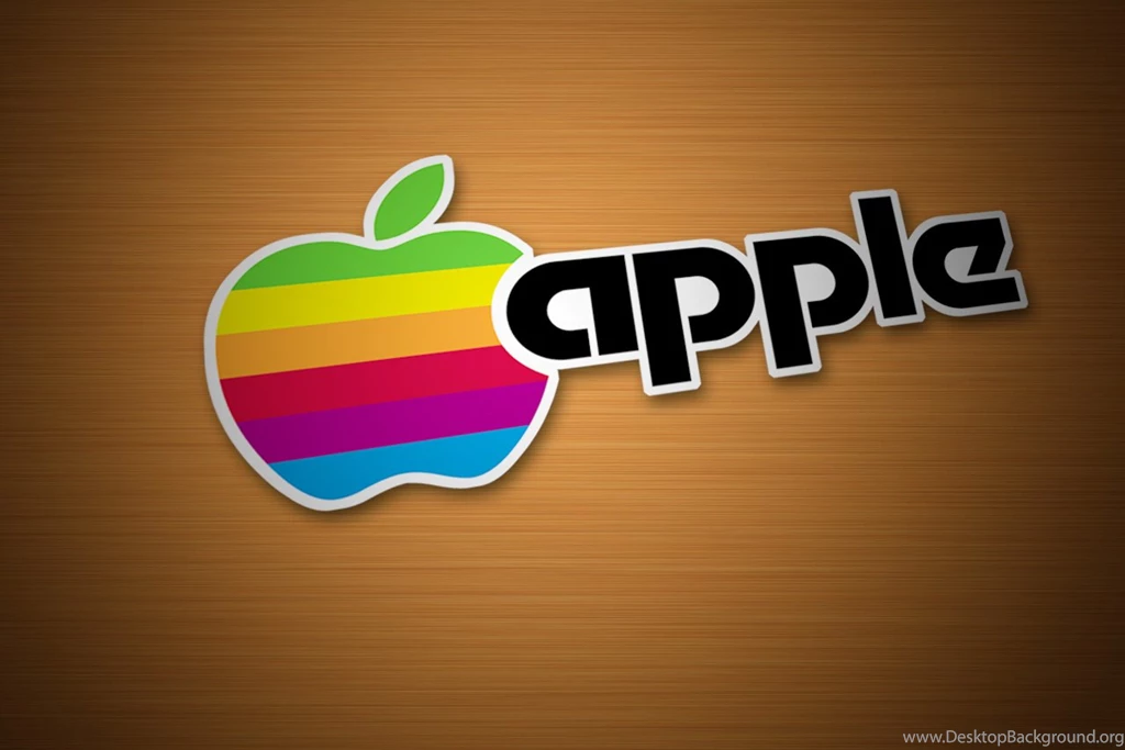 Cool Apple Logo Typography Design Wallpaper,design Wallpaper,logo ...