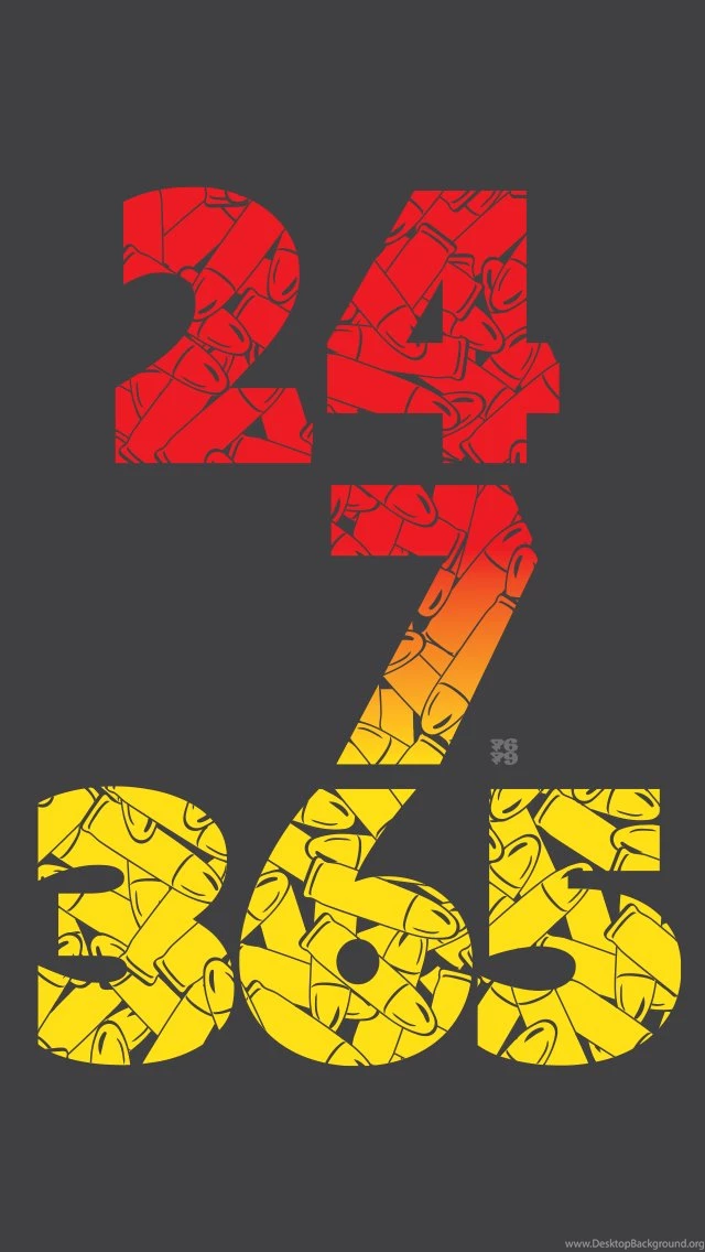 24 7/365 (Red Hustle) IPhone5 Wallpapers By Yumgsta On DeviantArt