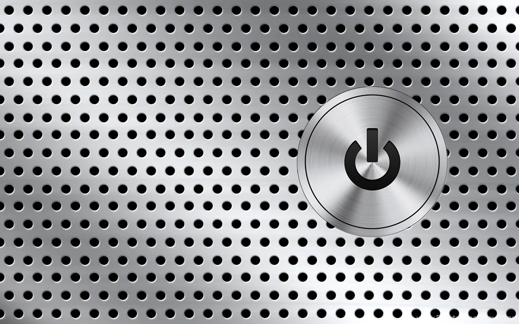 Power Button PSD Wallpapers