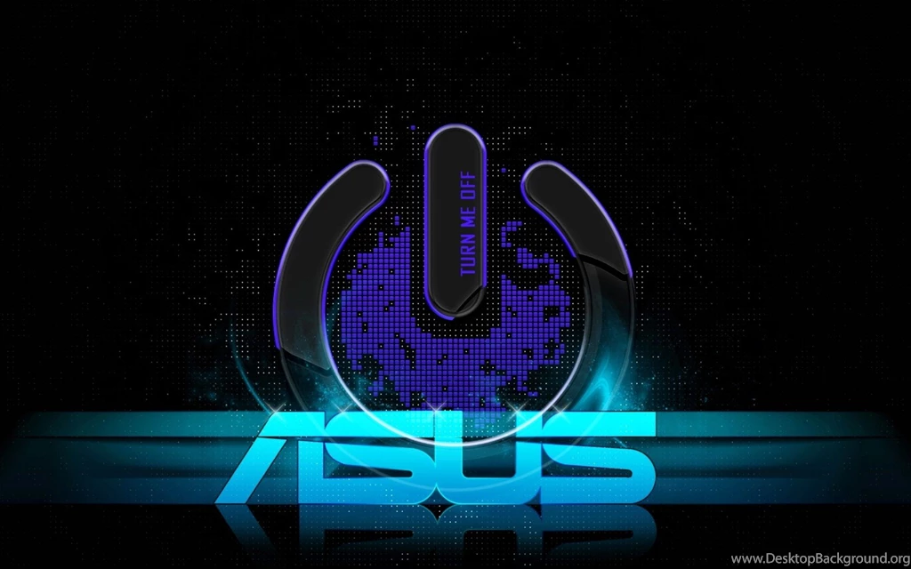ASUS Computer Tech Power Button On Off Logo Emblem Wallpapers ...