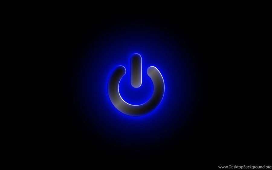 DeviantArt: More Like Glowing Power Button By FavsCo
