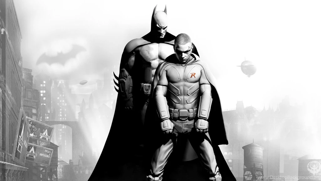 Batman And Robin Comic Wallpaper.