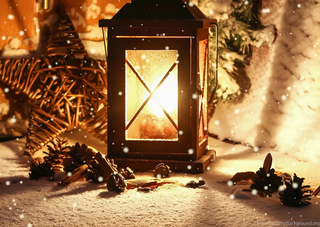 New Year Merry Christmas Lantern Wallpapers
