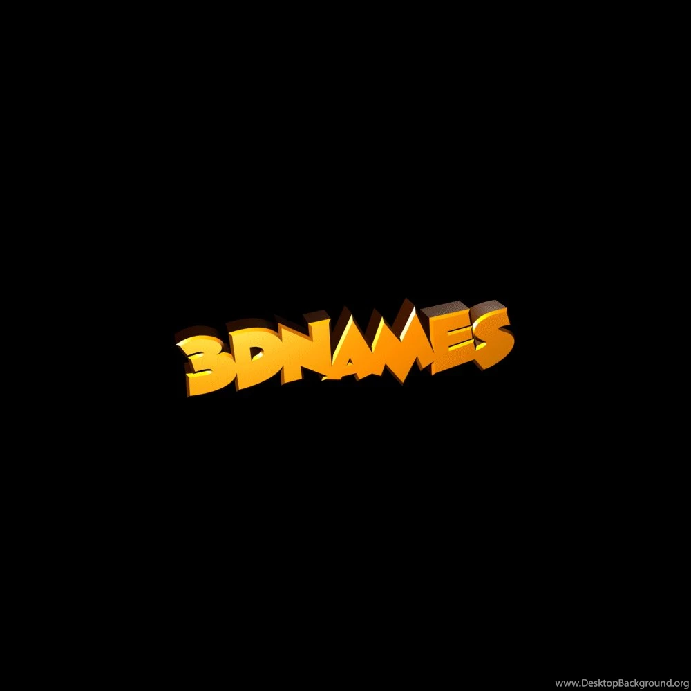 3D Name Wallpapers Make Your Name In 3D