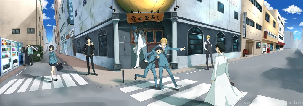 Download Durarara Wallpapers 2855x1000