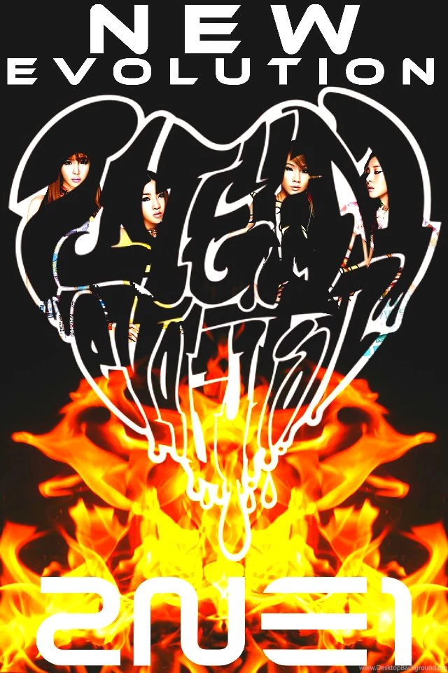 DeviantArt: More Like 2NE1 NEW EVOLUTION IPOD IPHONE WALLPAPER Ver ...