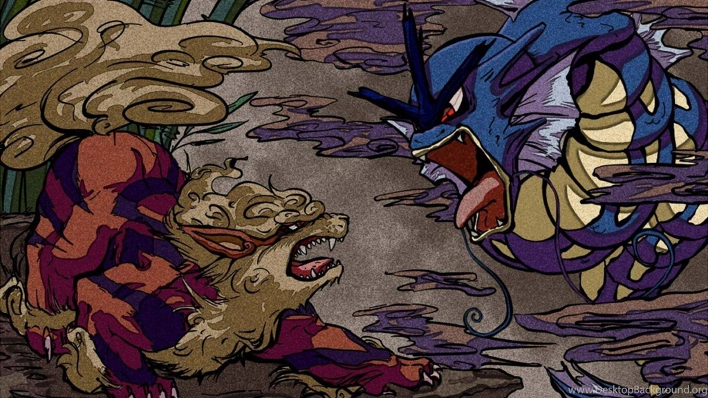 Nintendo Pokemon Video Games Gyarados Artwork Arcanine Wallpapers ...