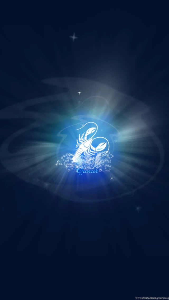 Cancer Zodiac With Dark Backgrounds Iphone Hq Latest Wallpapers ...