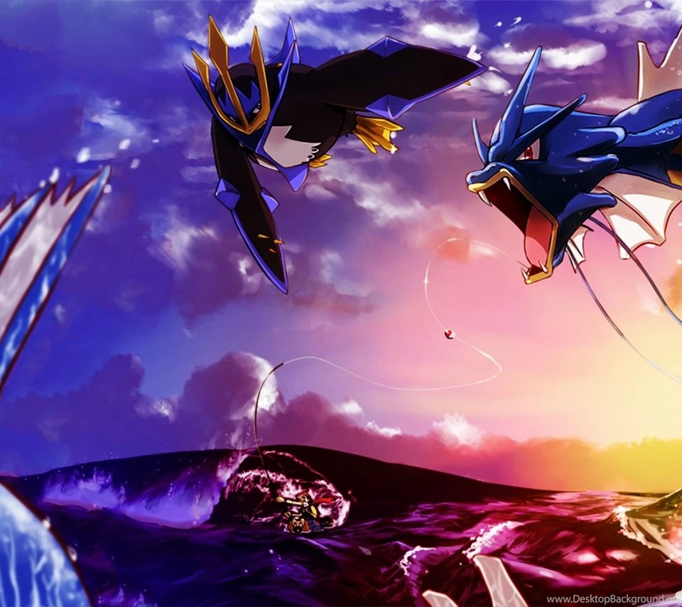 Download Wallpapers, Download 960x854 Pokemon Empoleon Gyarados ...