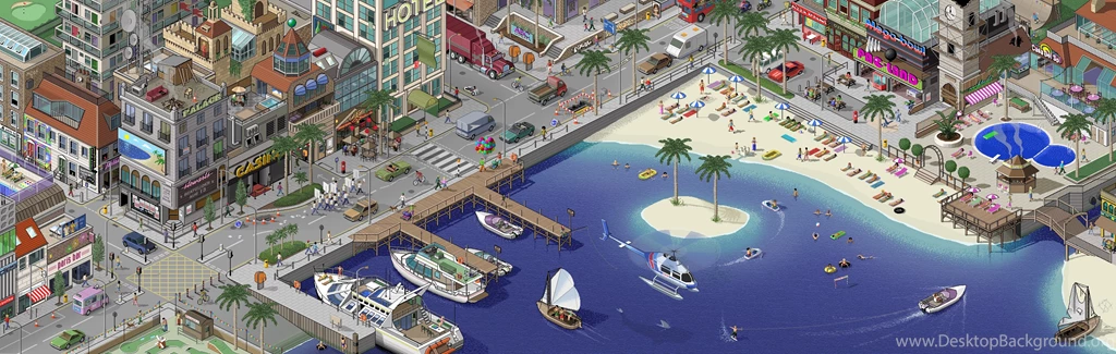 Isometric, Pixelated, Pixel Art HD Wallpapers