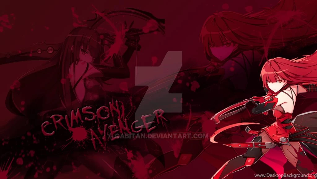 Crimson Avenger Wallpapers   VersA By GabiTan On DeviantArt