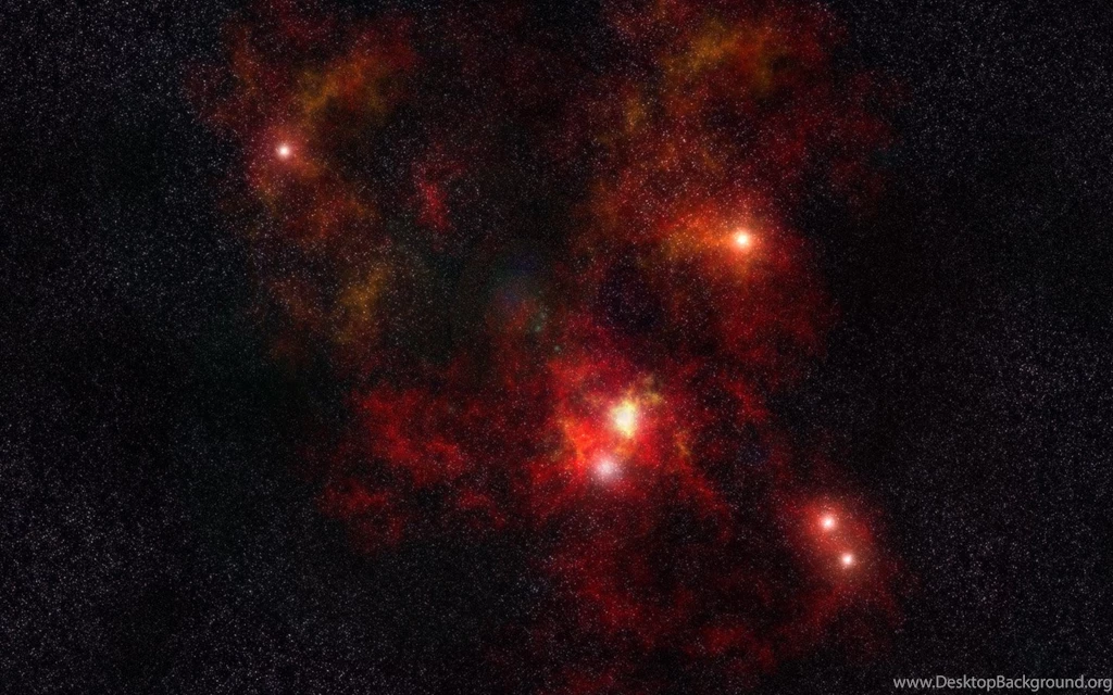 Crimson Nebula Widescreen By Flawedspirit On DeviantArt